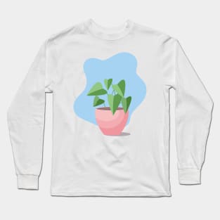Potted Plant Long Sleeve T-Shirt